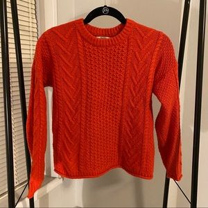 Madewell Cableknit Pullover Sweater